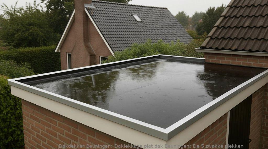 Daklekkage Plat Dak Beuningen